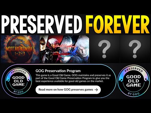 MORE GREAT PC Games are PRESERVED FOREVER on GOG + GREAT NEW Game DEALS!