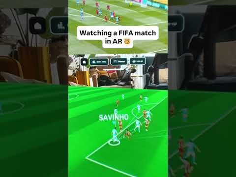 Watching a FIFA Match in AR on Meta Quest 3