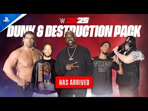 WWE 2K25 – Dunk & Destruction Pack DLC 2 Trailer | PS5 & PS4 Games