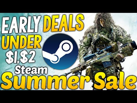 EARLY Steam SUMMER SALE 2025 Deals UNDER  and !