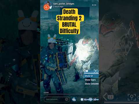 BRUTAL Difficulty Death Stranding 2 Gameplay