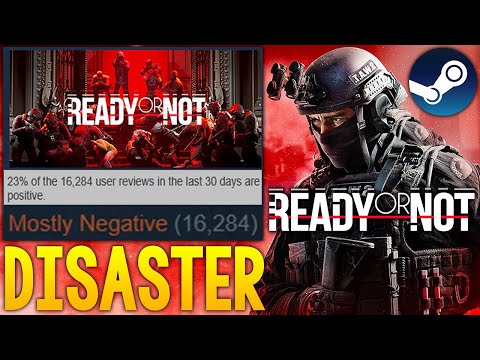 Ready or Not is Getting ABSOLUTELY DESTROYED on Steam
