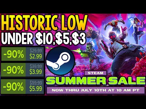 STEAM SUMMER SALE 2025 – HISTORIC LOW Deals UNDER ,  and !