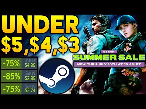 STEAM SUMMER SALE 2025 – 14 AMAZING PC GAME DEALS UNDER ,  and !
