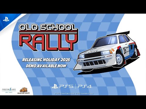 Old School Rally – Announcement Trailer | PS5 & PS4 Games
