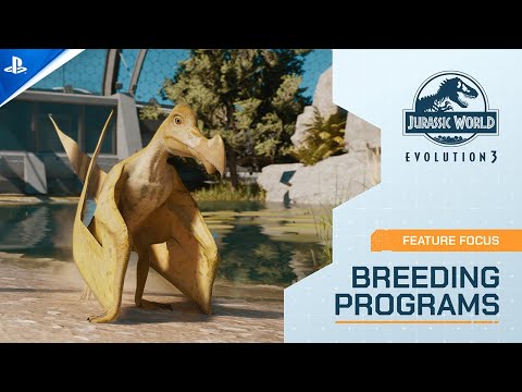Jurassic World Evolution 3 – Breeding Programs Feature Focus | PS5 Games