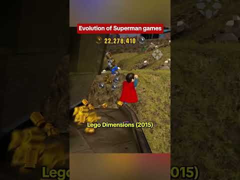 Superman in video games has come a long way