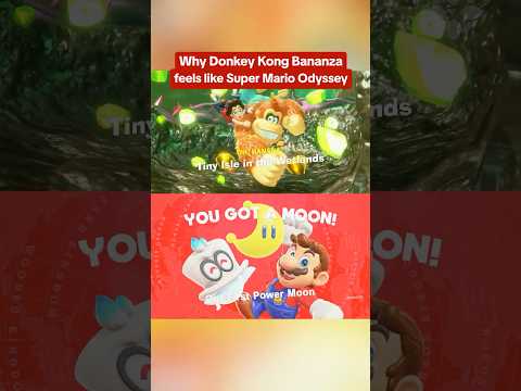 Nintendo confirmed that Donkey Kong Bananza was developed by the Super Mario Odyssey team! #ign