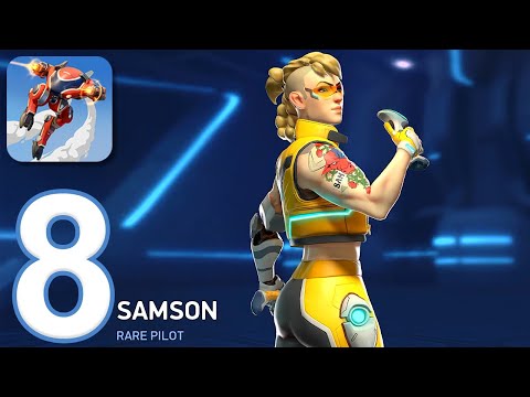 Mech Arena – Gameplay Walkthrough Part 8 – Samson Pilot (iOS, Android)