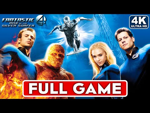 FANTASTIC FOUR RISE OF THE SILVER SURFER Gameplay Walkthrough FULL GAME [4K PS3] – No Commentary