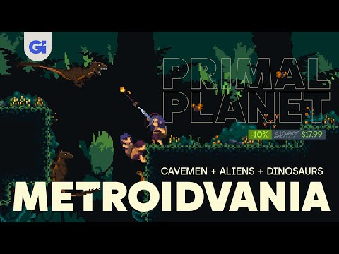 Primal Planet Is Where Caveman Meets Metroidvania | New Gameplay Today