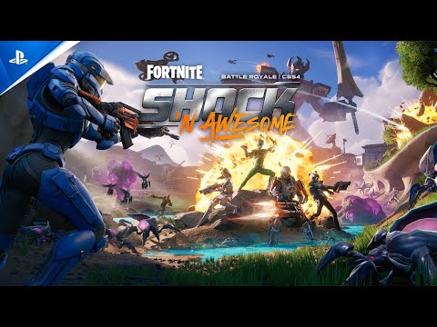 Fortnite – Battle Royale: Chapter 6 Season 4: Shock ‘N Awesome – Hybrid Launch Trailer | PS5 & PS4