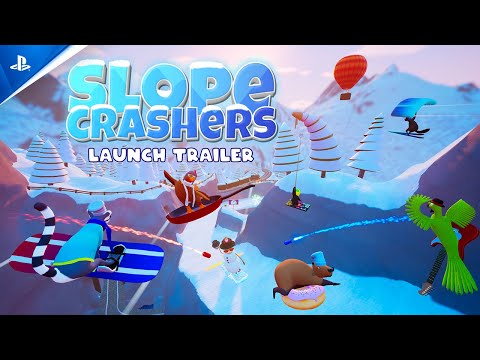 Slopecrashers – Launch Trailer | PS4 Games