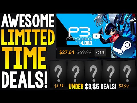 Awesome LIMITED TIME STEAM PC Game Deals + Great STEAM Deals UNDER  and 