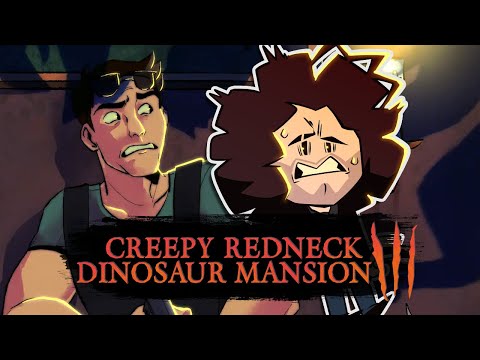 Dan loves Raptor Magic House Simulator | Creepy Redneck Dinosaur Mansion 3