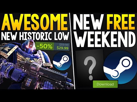 AWESOME HISTORIC LOW STEAM GAME DEAL + GIANT FREE UPDATE AND FREE STEAM GAME WEEKEND AND NEW SALE!