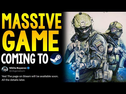 ABSOLUTELY MASSIVE GAME COMING TO STEAM VERY SOON + MORE BIG STEAM NEWS AND UPDATES!