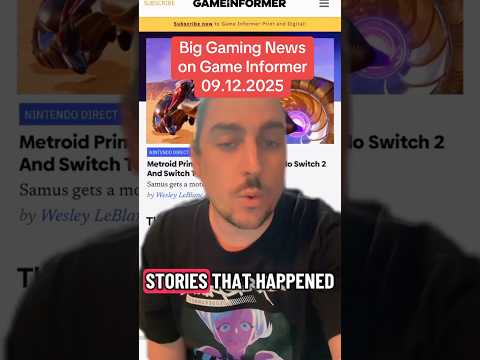 This Week on Game Informer (09.12.2025) — Nintendo Direct, Borderlands 4, etc. #gamingnews #nintendo