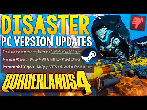 Borderlands 4 DISASTER PC Version UPDATES – An Absolute TRAINWRECK!