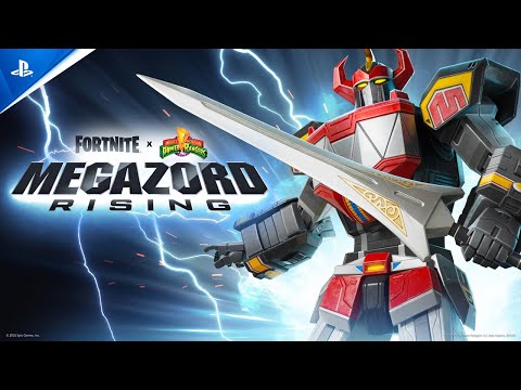 Fortnite – The Power of Megazord – Battle Royale Gameplay Trailer | PS5 & PS4 Games